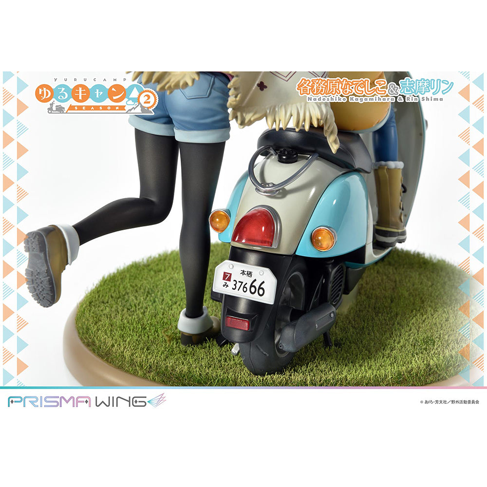 PRISMA WING 搖曳露營△ 各務原撫子 & 志摩凜 (1/7比例模型)