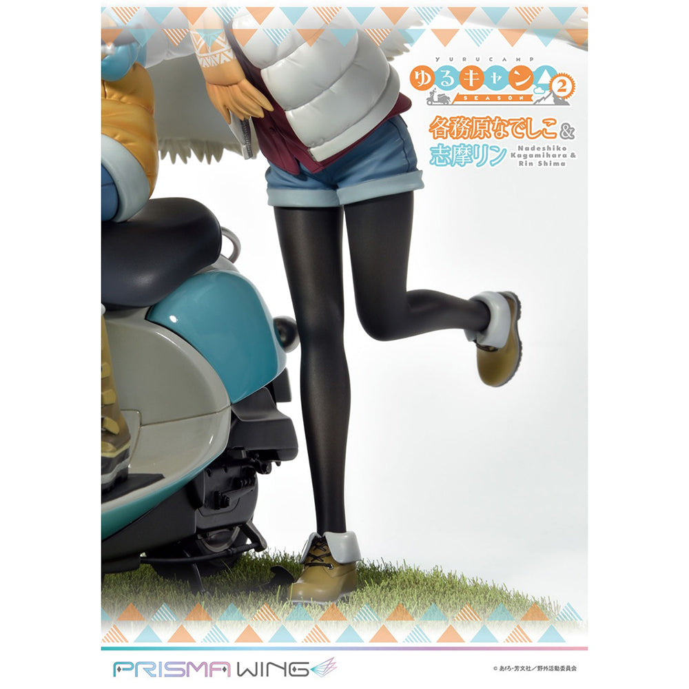 PRISMA WING 搖曳露營△ 各務原撫子 & 志摩凜 (1/7比例模型)