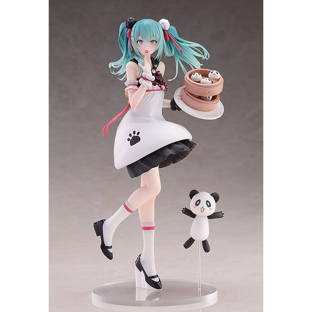初音未來 熊貓豆沙包 模型