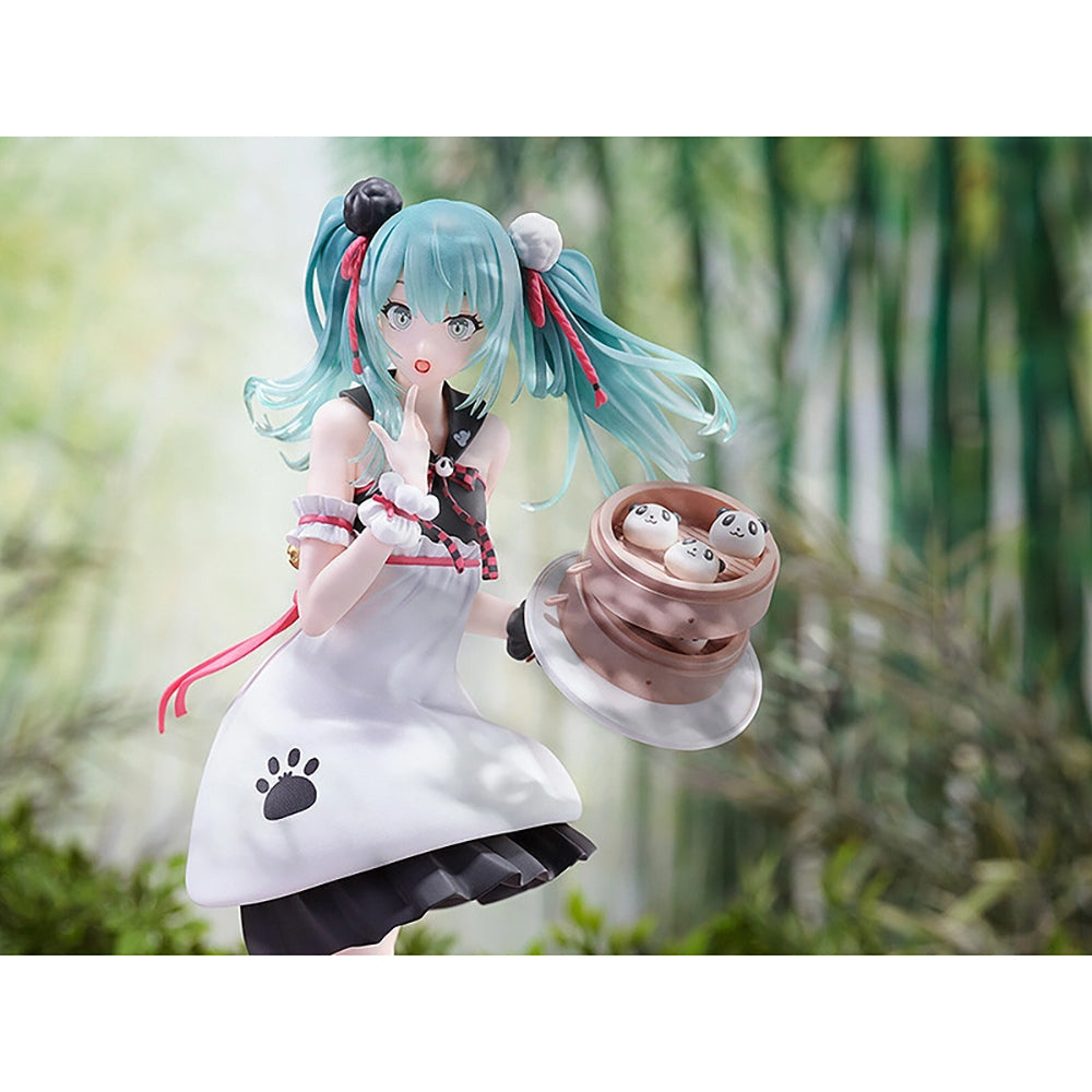 初音未來 熊貓豆沙包 模型