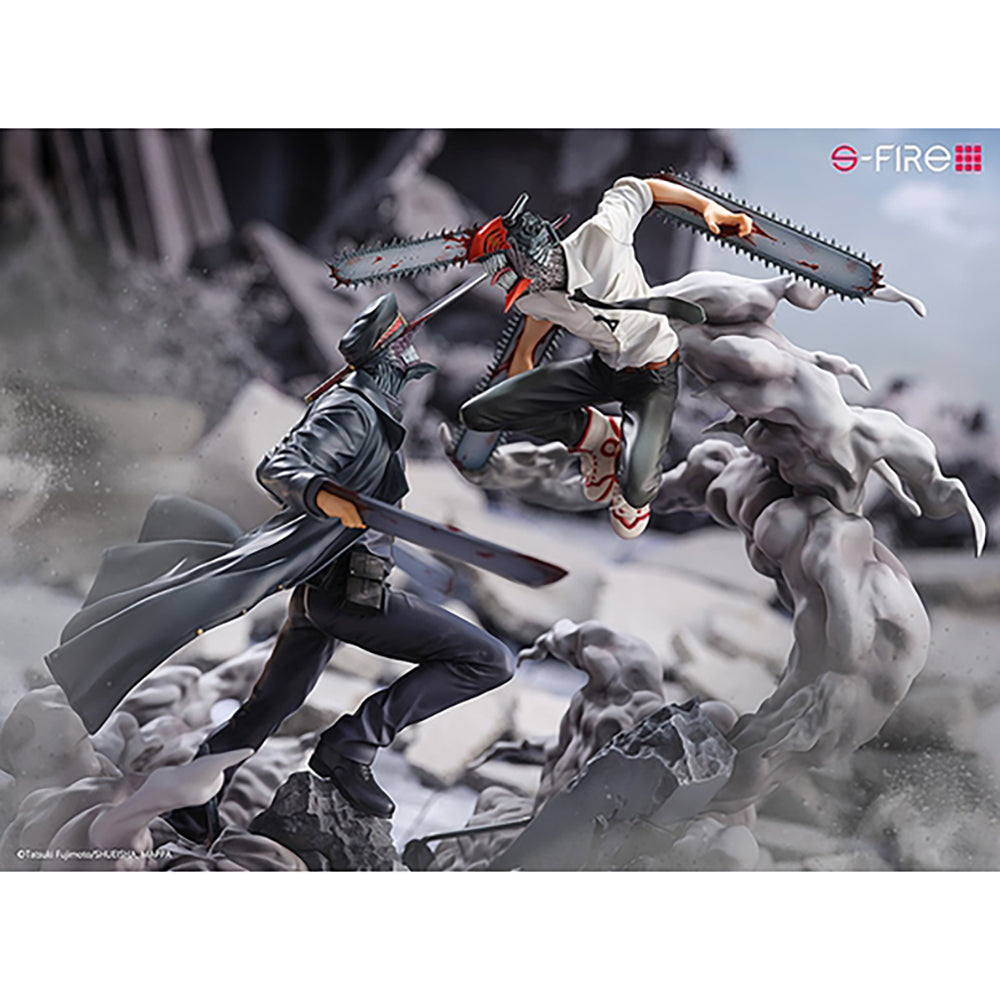 鏈鋸人 Super Situation Figure 鏈鋸人vs.武士刀