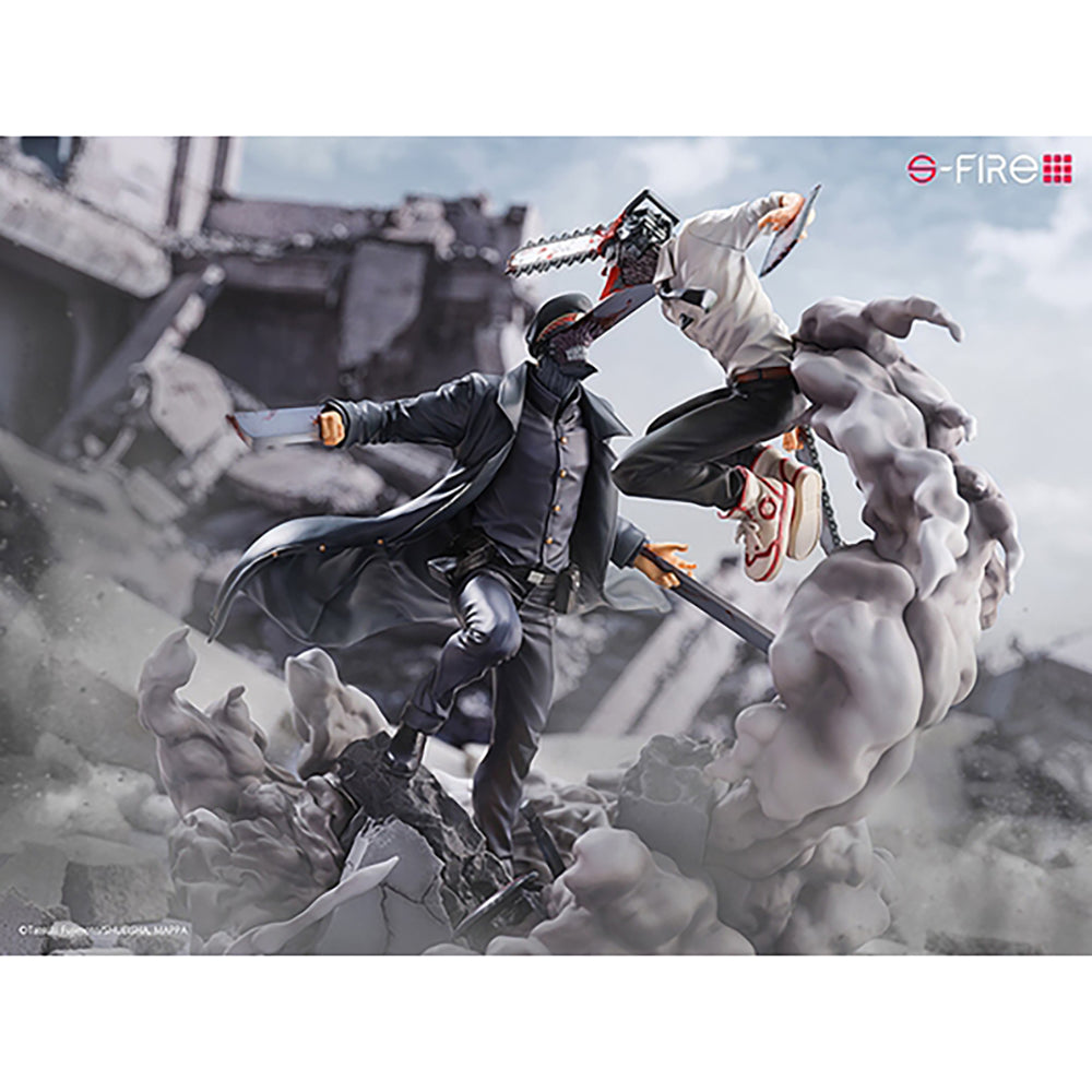 鏈鋸人 Super Situation Figure 鏈鋸人vs.武士刀