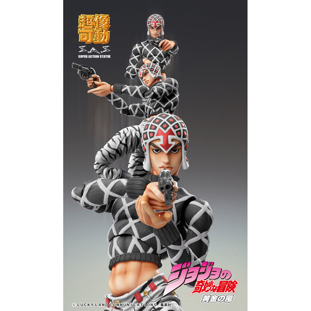 超像可動 JOJO的奇妙冒險 第5部「Guido Mista & S・P Ver.BLACK」