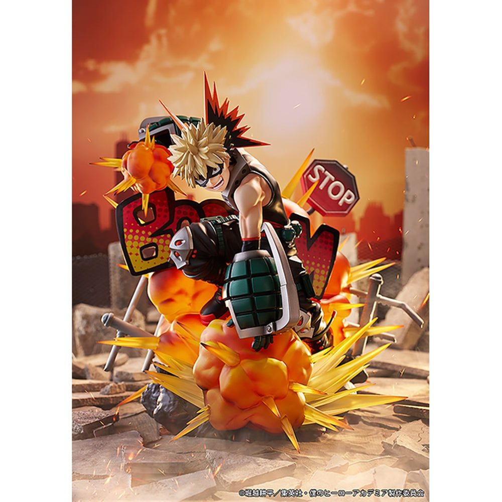 「爆豪勝己 大‧爆‧殺‧神 Dynamight ver.」 (1/7比例模型)