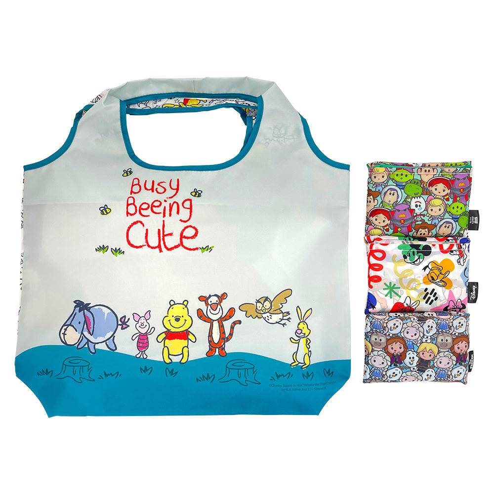 【現貨】Winnie the Pooh 摺疊式環保袋(買一送一推廣優惠⭐)
