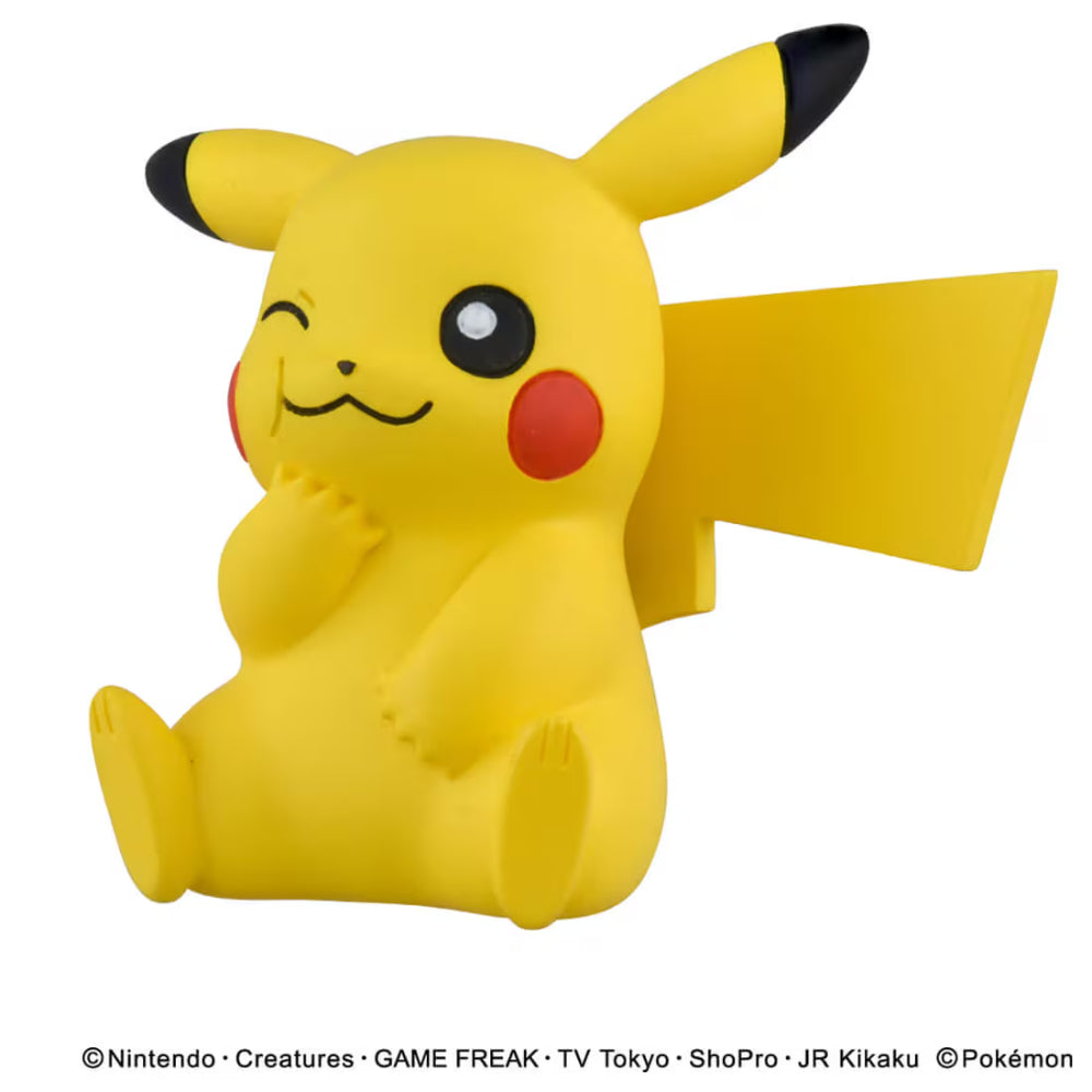 Pokemon寶可夢 30週年精選Moncolle公仔 進食中的皮卡丘