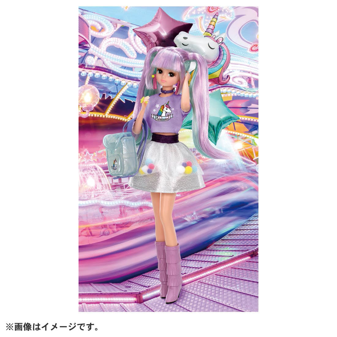 【現貨】Licca Dress-Unicorn Mix