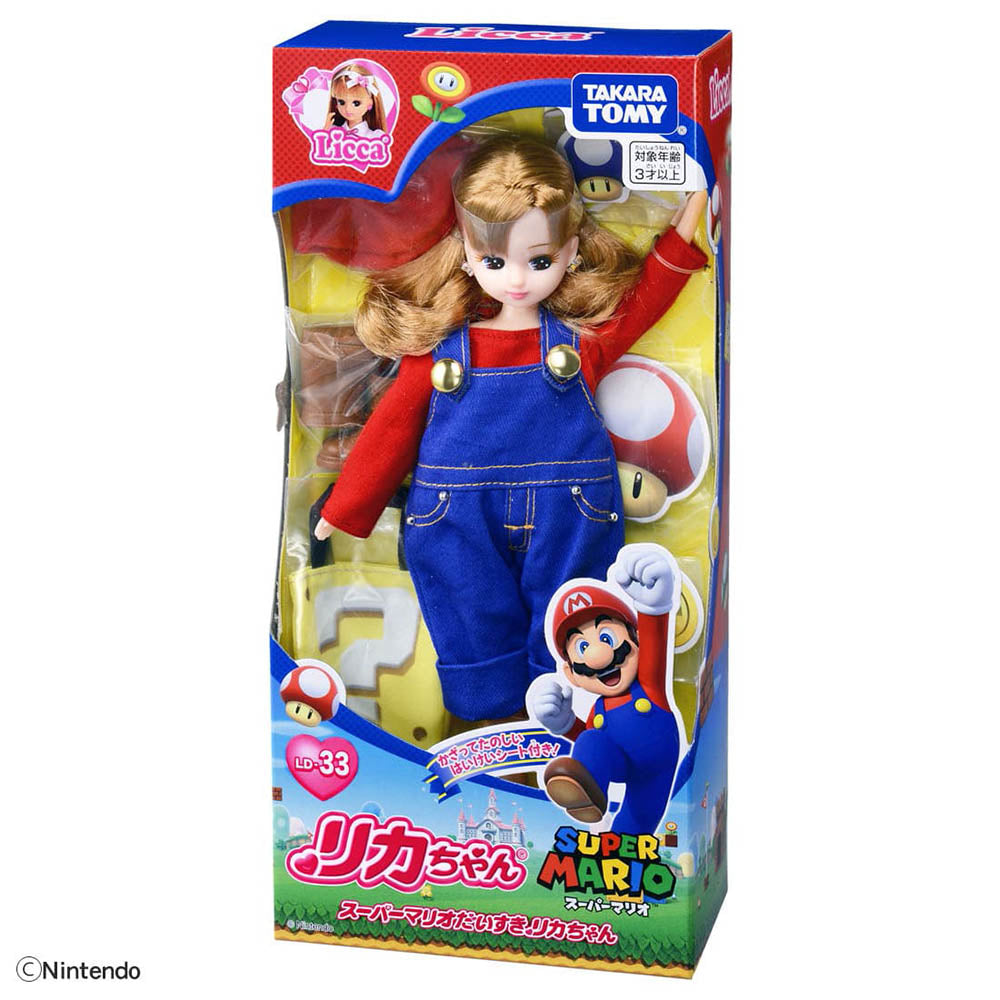 【現貨】Licca Doll LD-33 Super Mario Licca