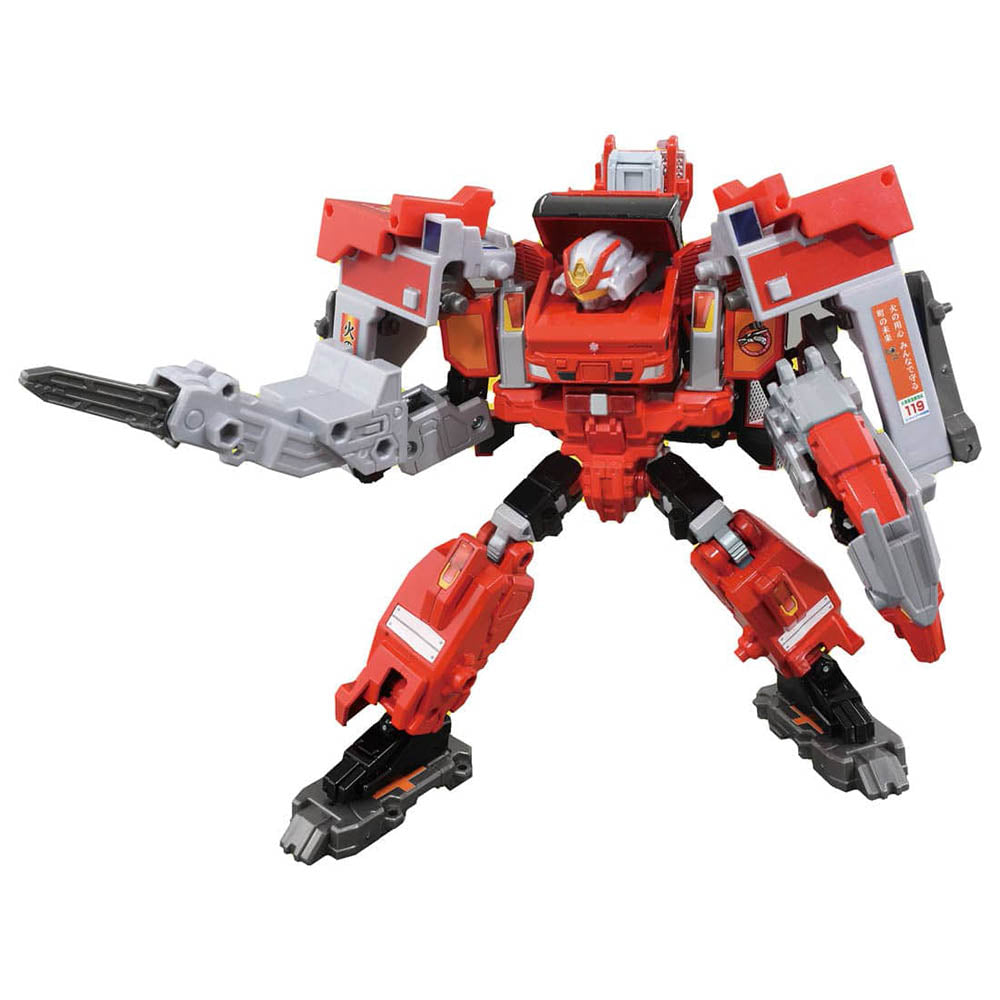 【現貨】Tomica Jobraver Gigant Fire Braver Fire Sta Armor DX Set