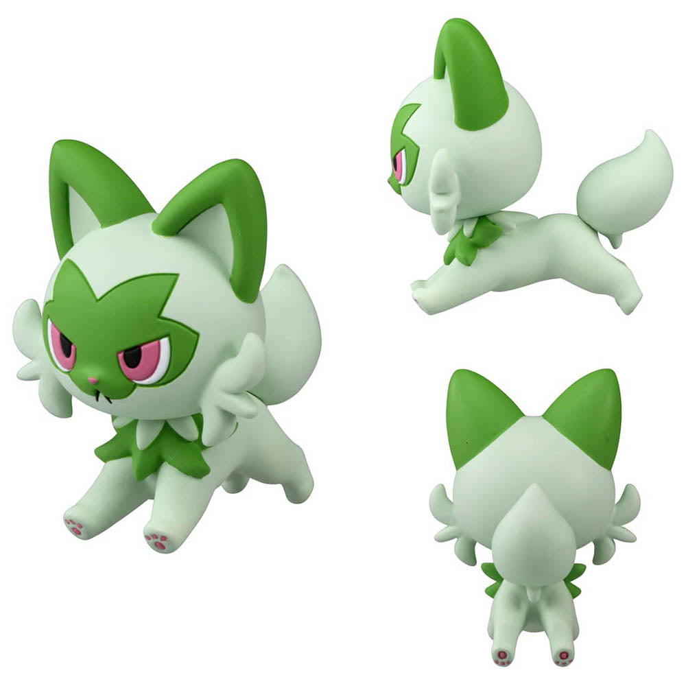 【現貨】Pokemon MC Figure Pokedel Z New Sprigatito Poke Ball