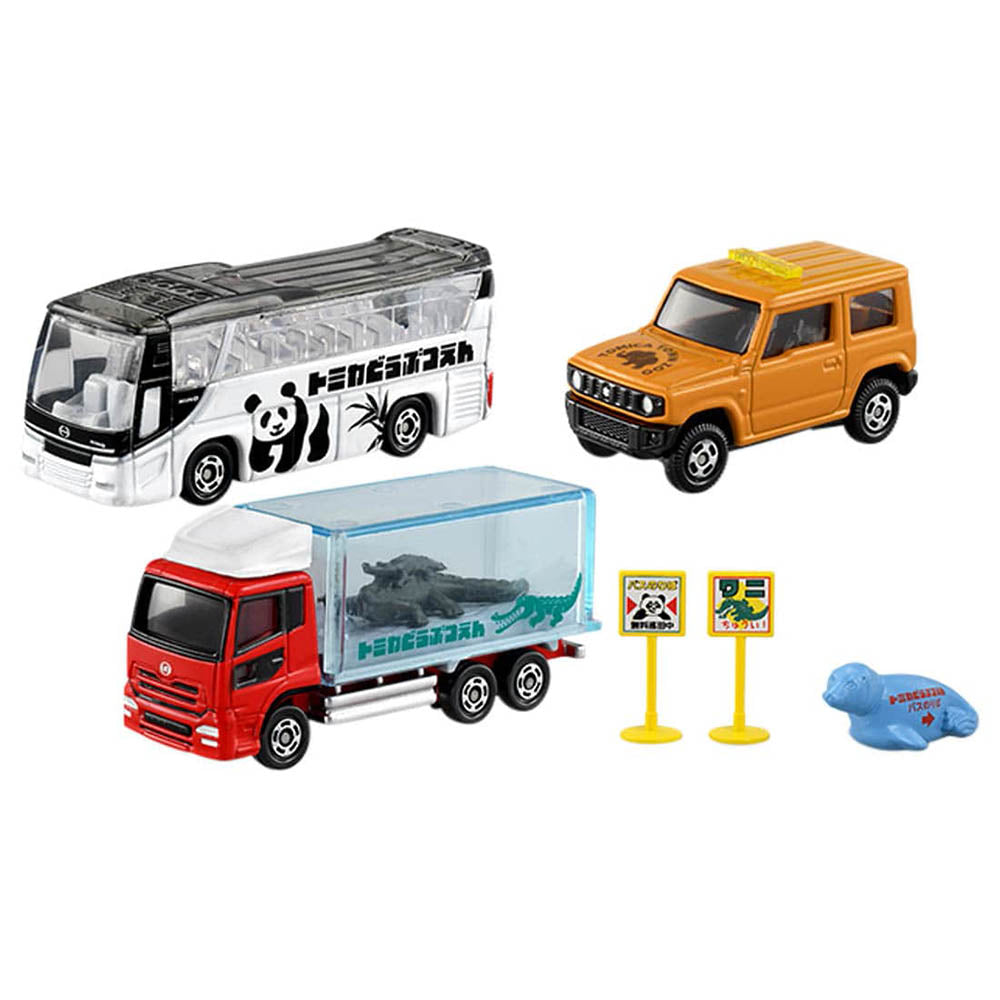 【現貨】Tomica Gift- Zoo Vehicle Set