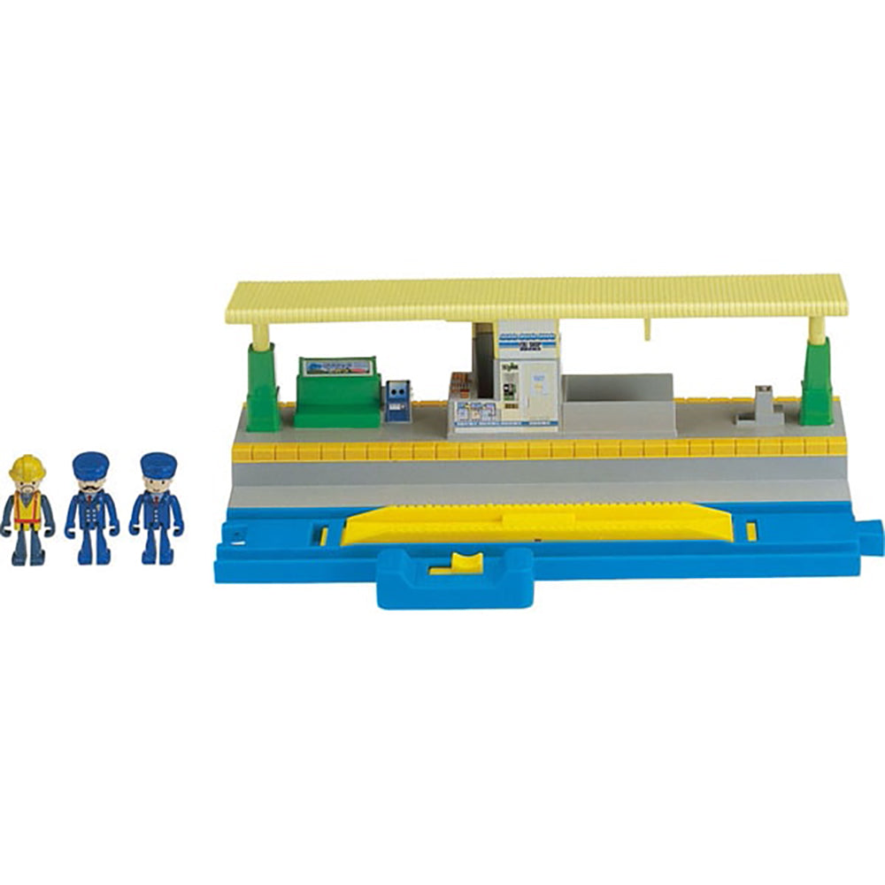 【現貨】Plarail Accessory J-28 Plakids Station Set w/Figures