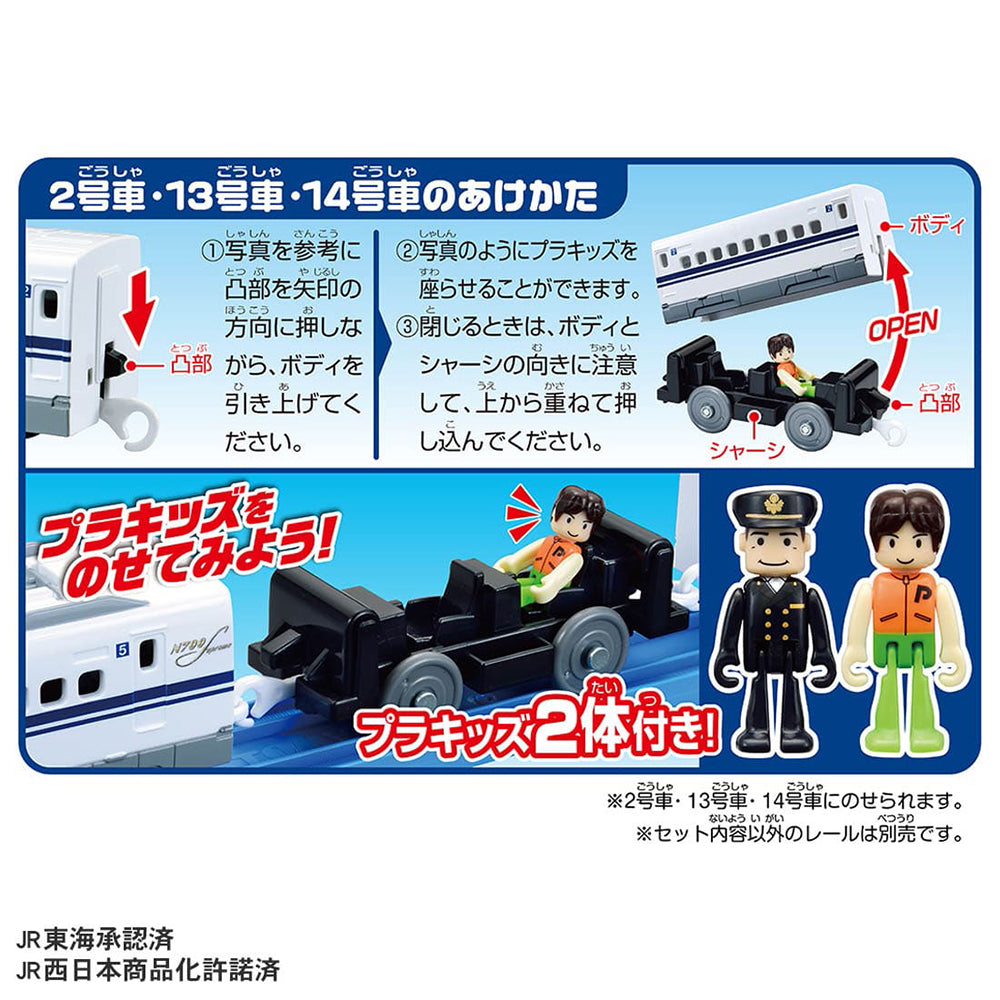 【現貨】Plarail Train-Speed Change Series N700S