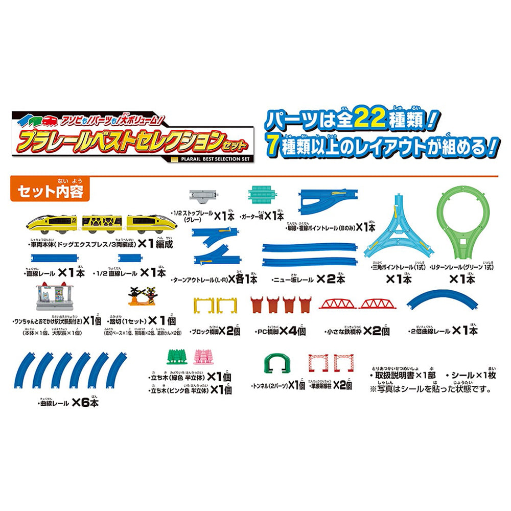 【現貨】Plarail Set-Best Collection Set 2023