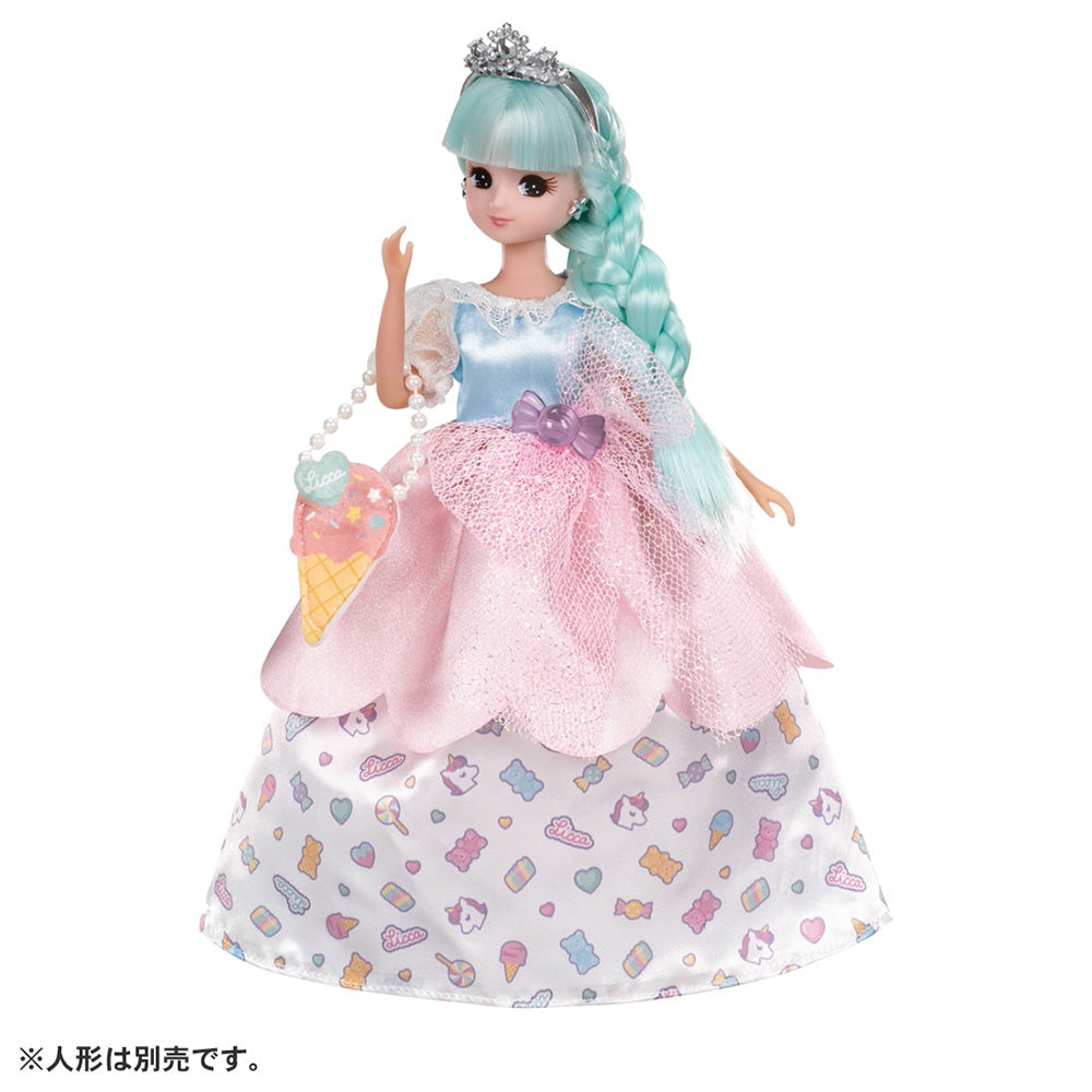 【現貨】Licca Dress-Gelato Dress Set Candy Unicorn