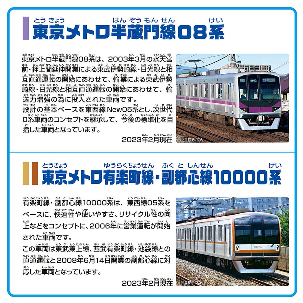 【現貨】Plarail Set-Hanzomon+Yurakucho+Fukutoshin Line DoubleSet