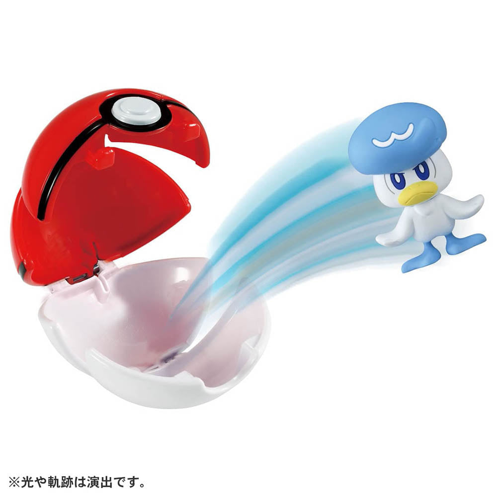 【現貨】Pokemon MC Figure Pokedel Z New Quaxly Poke Ball