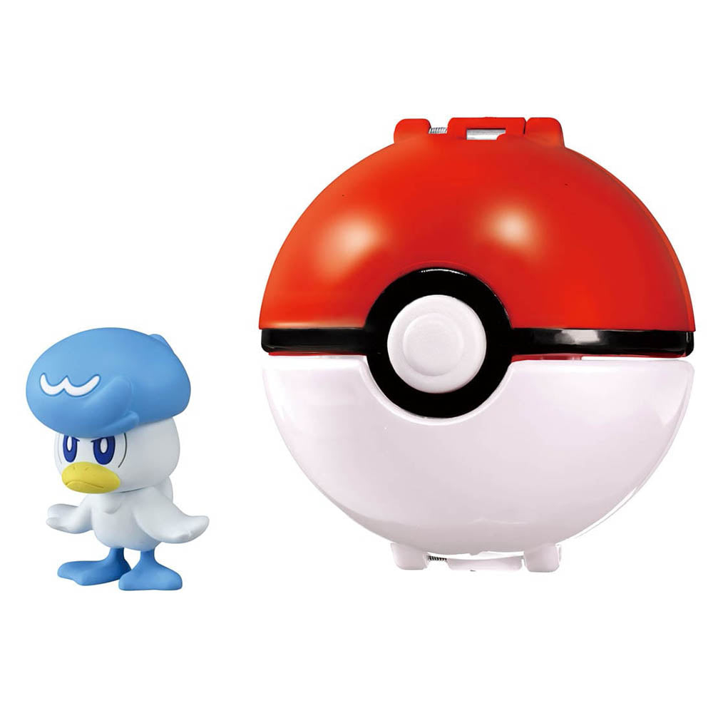 【現貨】Pokemon MC Figure Pokedel Z New Quaxly Poke Ball