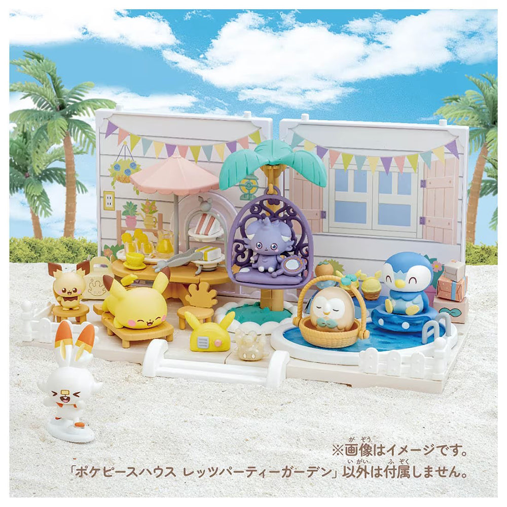 【現貨】Pokemon-Pokepeace House Let's Party Garden