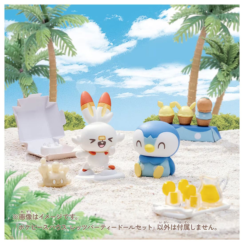 【現貨】Pokemon-Pokepeace House Let's Party Doll Set