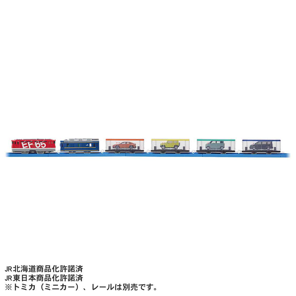【現貨】Plarail Set-EF65 Tomica Cartrain Set