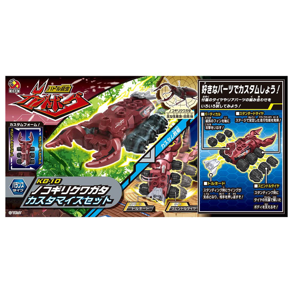 【現貨】Kabutoborg KB-10 Sawtooth Stag Beetle Customized Set