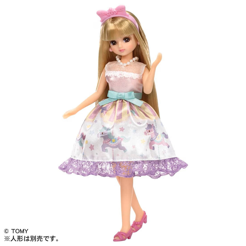 【現貨】Licca Dress LW-01 My First Dress Happy Merry-Go-Round