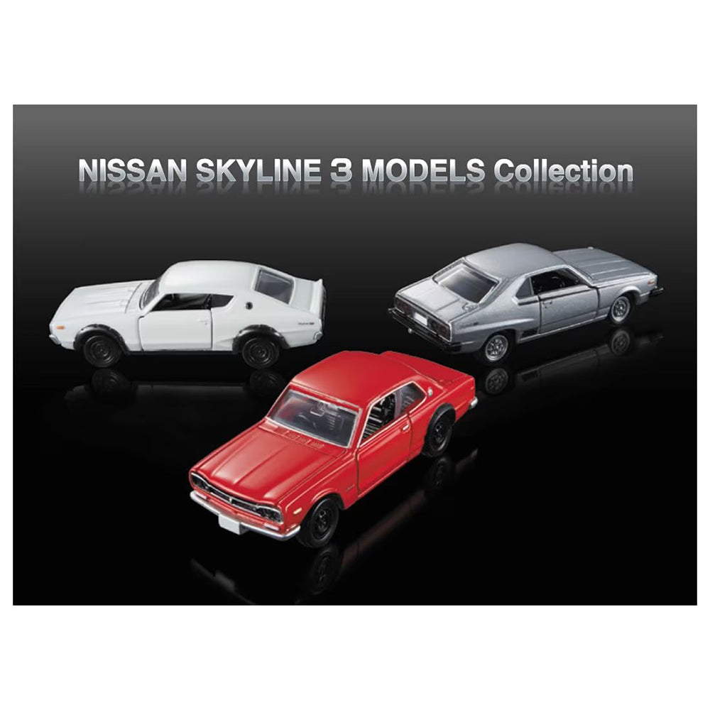 【現貨】Tomica-Premium Nissan Skyline 3 Models Collection