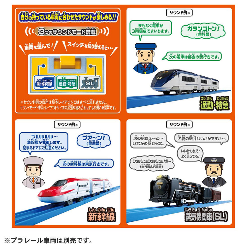 【現貨】Plarail Set-Tomica &PR Crossing Circulation Syst. DX Set