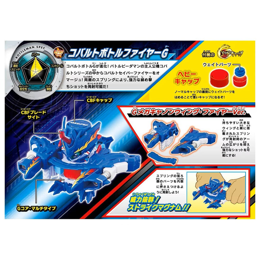 【現貨】Bottleman Booster BOT-63 Cobalt Bottle Fire G