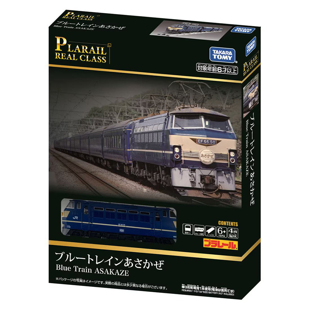 【現貨】Plarail Train-RealClass Express SleepingCars BlueAsakaze