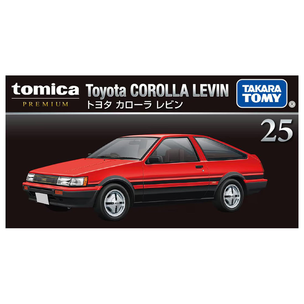 Tomica-Premium No. 25 Toyota Corolla Levin'24
