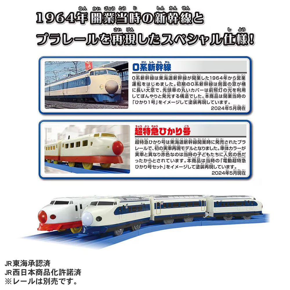 【現貨】Plarail Train-0KEI Shinkansen 60th Set 2024 Ver.