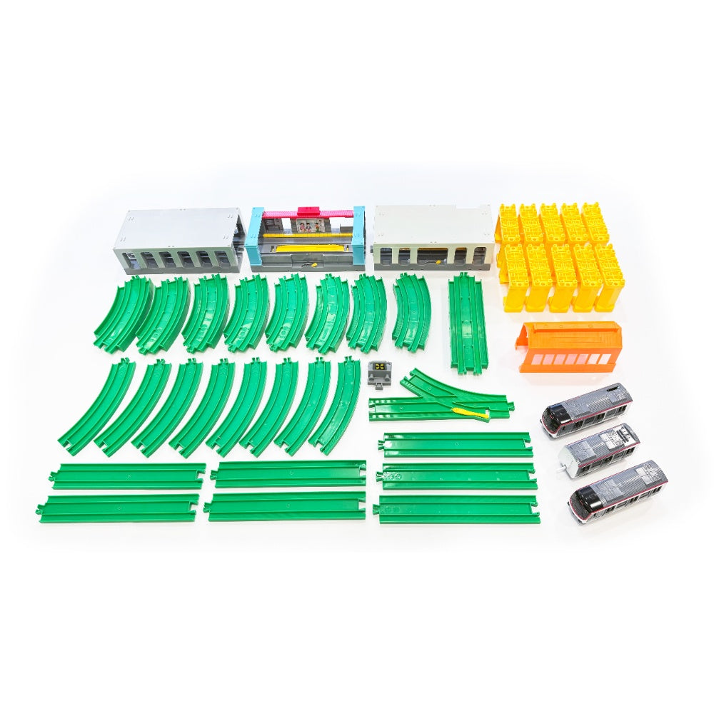 【現貨】港鐵PLARAIL套裝 觀塘綫Q車