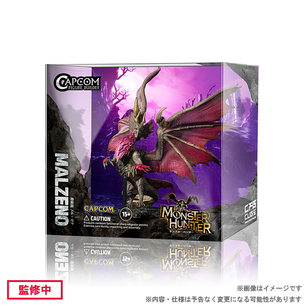CAPCOM FIGURE BUILDER CUBE MONSTER HUNTER 爵銀龍 Malzeno