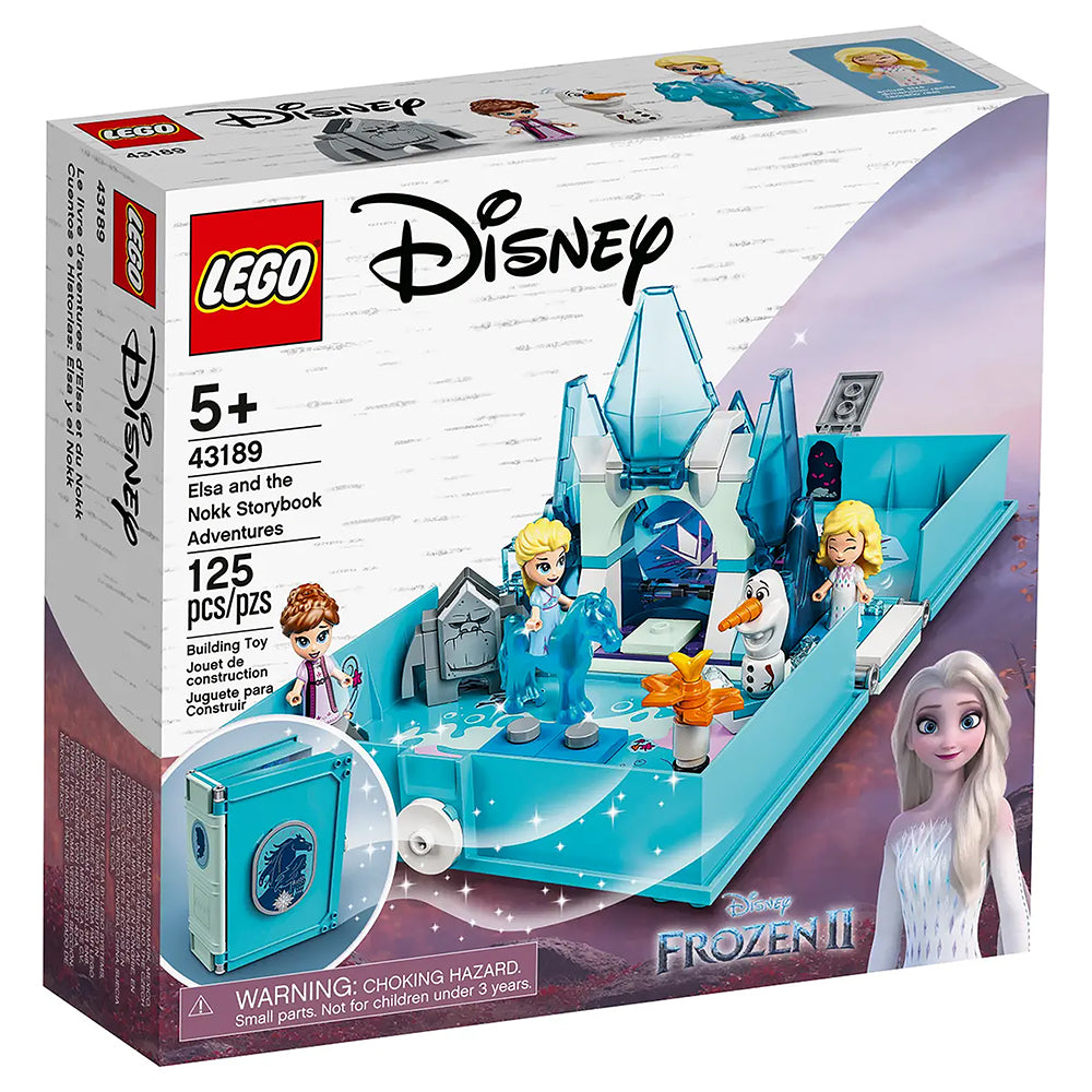 【現貨】LEGO® | Elsa 和Nokk 的魔雪奇緣故事書 (125 塊)