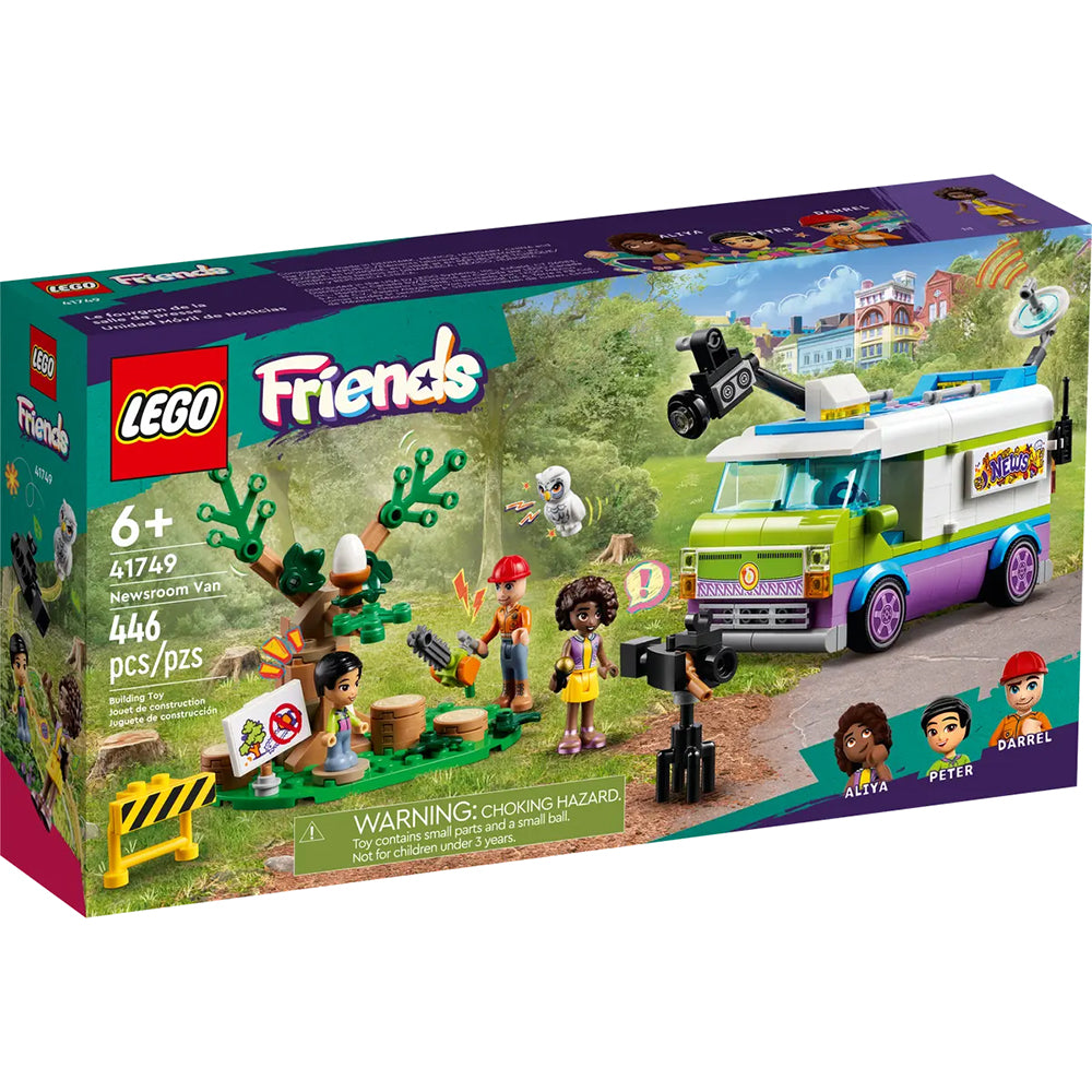 【現貨】LEGO® Friends 新聞演播車(446塊)