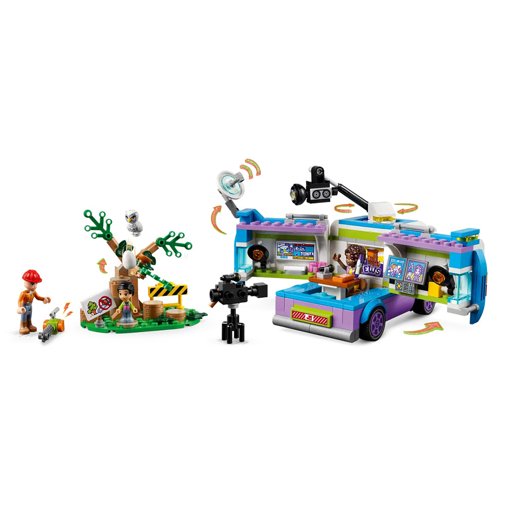 【現貨】LEGO® Friends 新聞演播車(446塊)