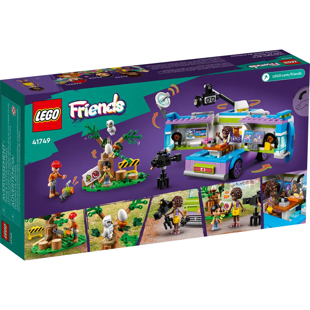 【現貨】LEGO® Friends 新聞演播車(446塊)