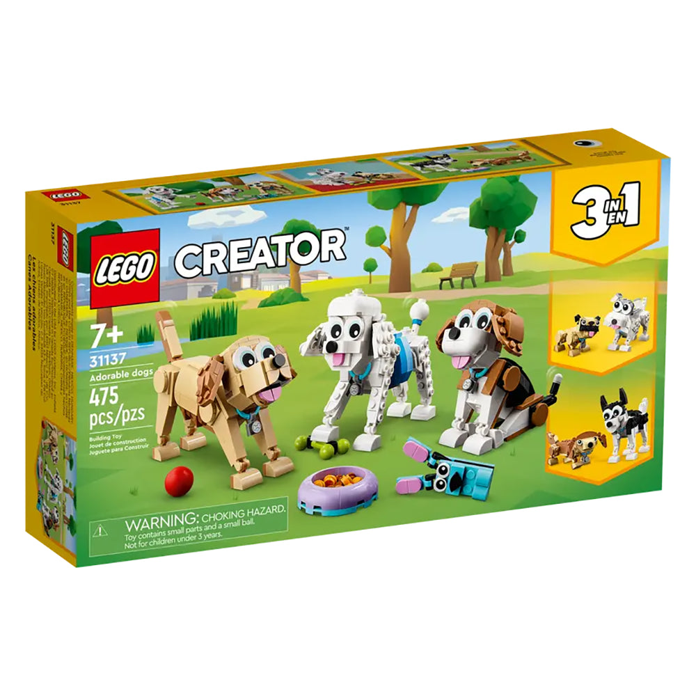 【現貨】LEGO® | Creator 3 合 1 可愛狗狗(475塊)