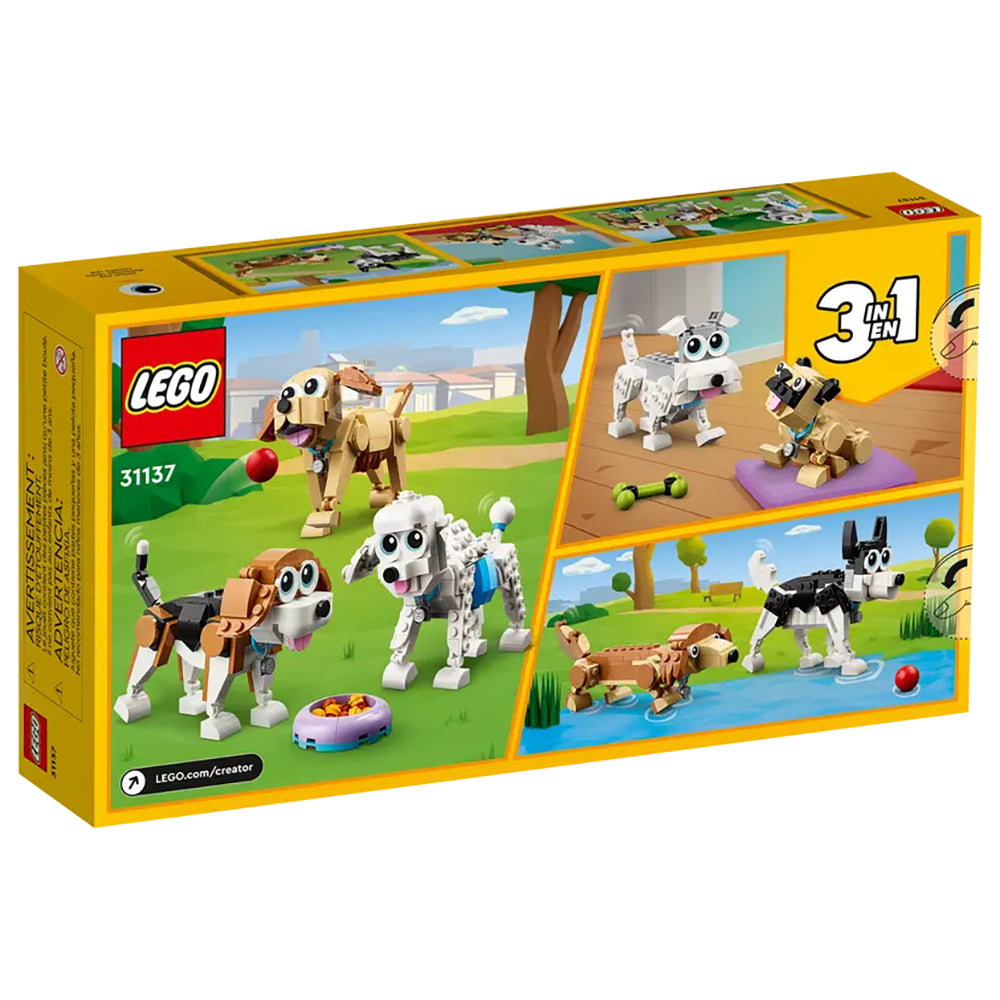 【現貨】LEGO® | Creator 3 合 1 可愛狗狗(475塊)