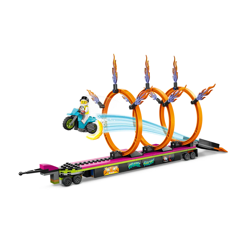 【現貨】LEGO® | City 特技卡車和火圈挑戰(479塊) (推廣優惠進行中⭐)