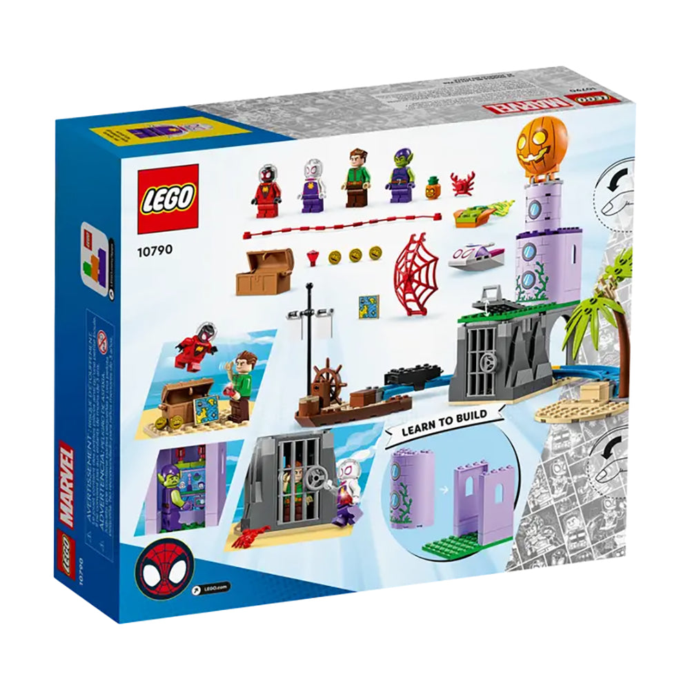 【現貨】LEGO® | Marvel Green Goblin 燈塔上的蜘蛛小隊(149塊)