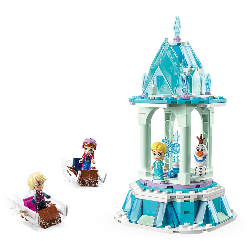 【現貨】LEGO® ǀ Disney Anna 和 Elsa 的魔法旋轉木馬 (175塊)