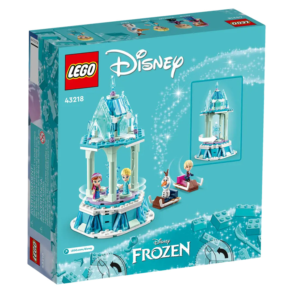 【現貨】LEGO® ǀ Disney Anna 和 Elsa 的魔法旋轉木馬 (175塊)