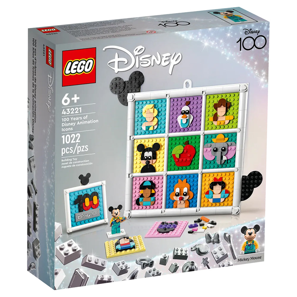 【現貨】LEGO® ǀ Disney Animation 100 年圖標(1022塊)