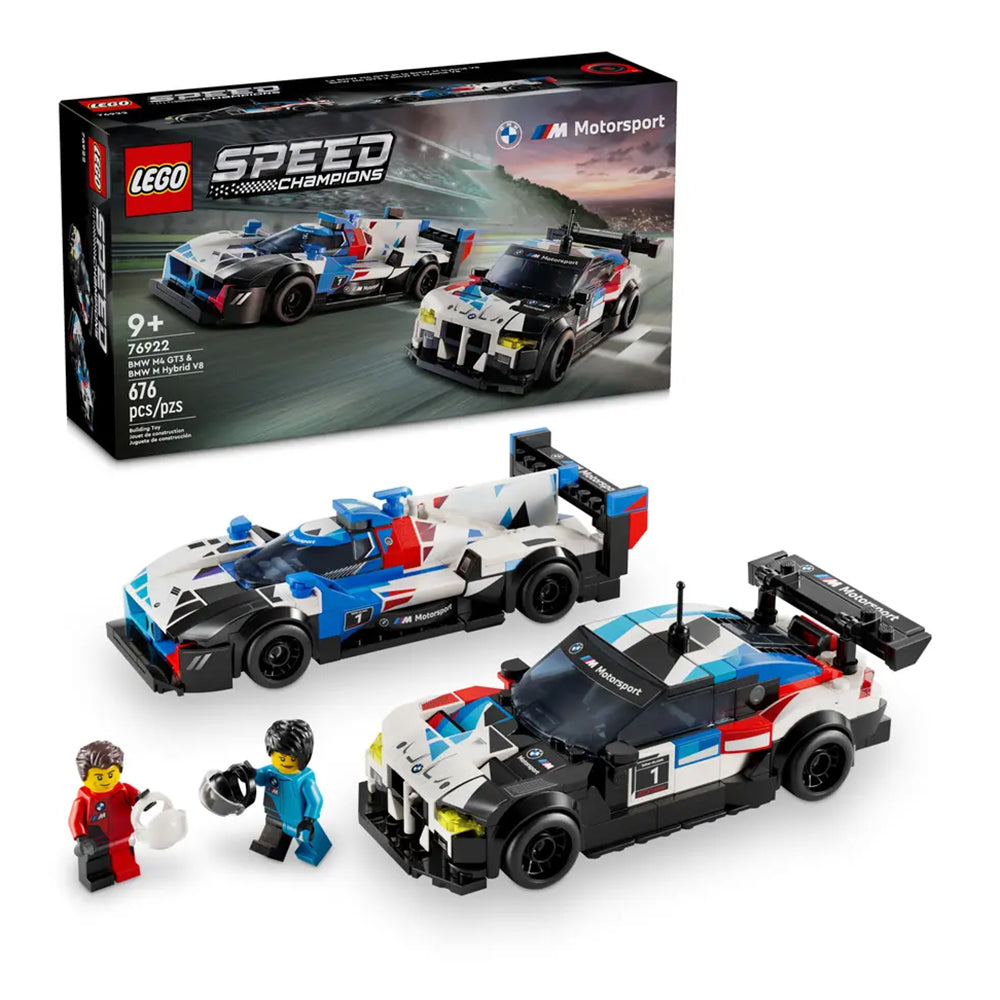 【現貨】LEGO® | BMW M4 GT3 & BMW M Hybrid V8 Race Cars(676塊) (推廣優惠進行中⭐)