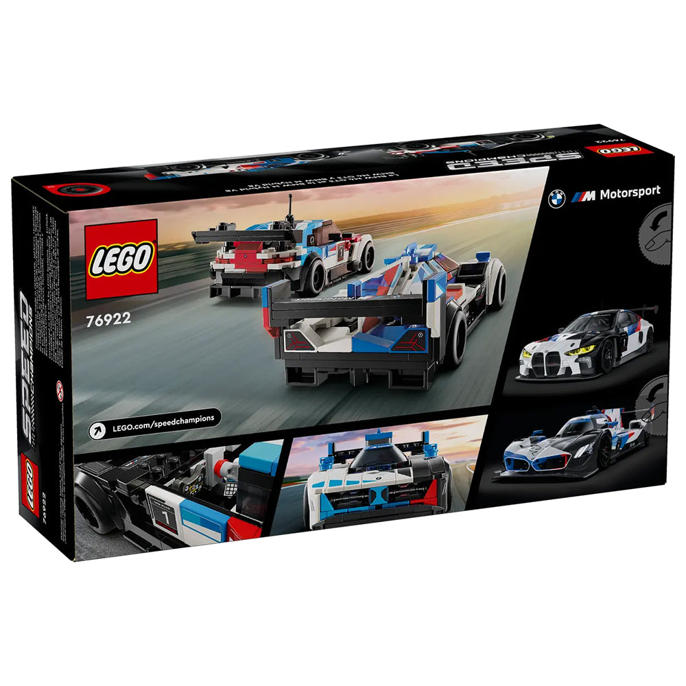 【現貨】LEGO® | BMW M4 GT3 & BMW M Hybrid V8 Race Cars(676塊) (推廣優惠進行中⭐)
