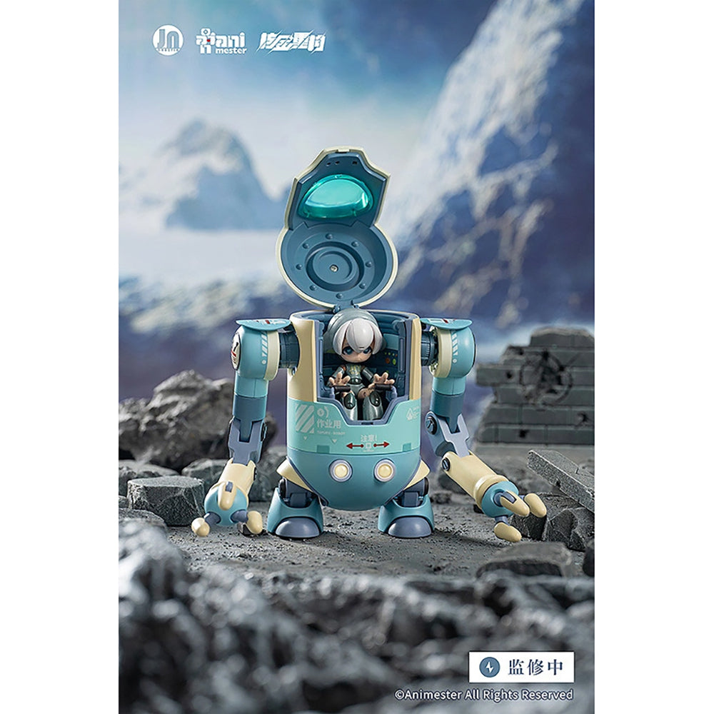 合金製可動式組裝模型 卡撲工程機