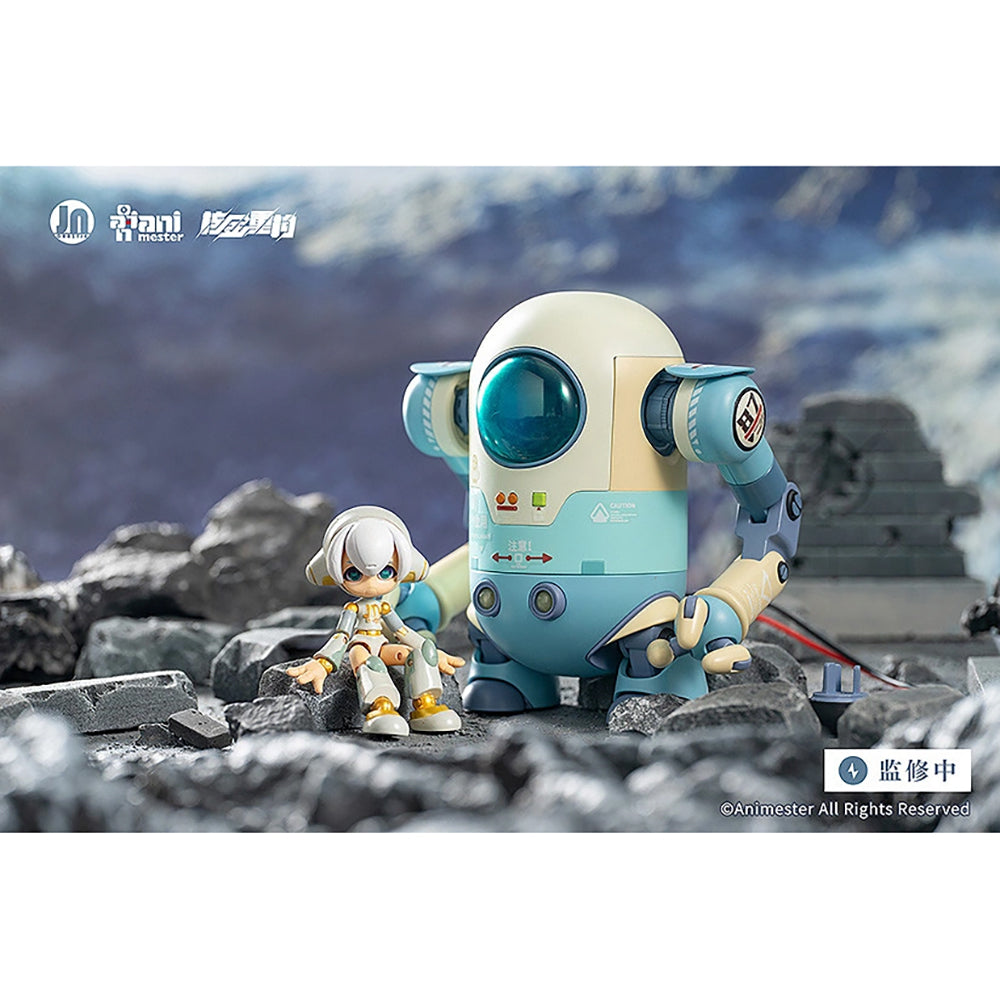 合金製可動式組裝模型 卡撲工程機